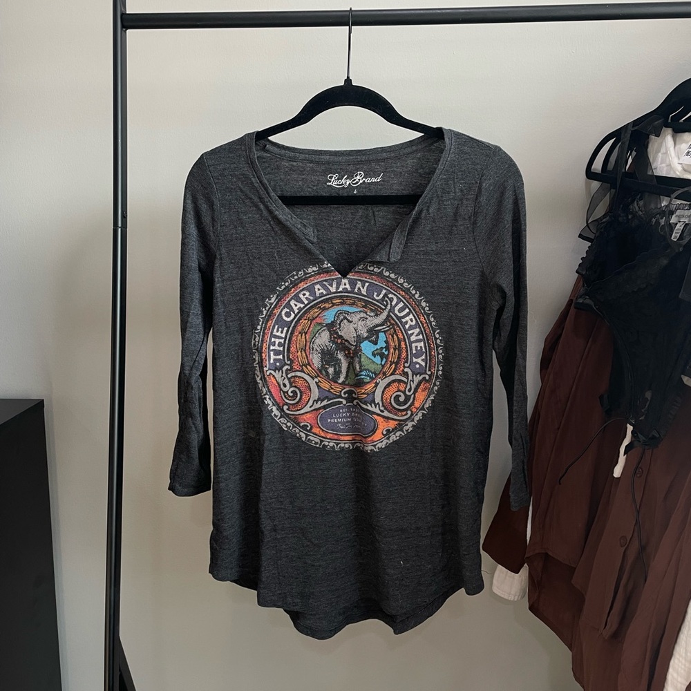 Lucky Brand Caravan Long Sleeve T-Shirt